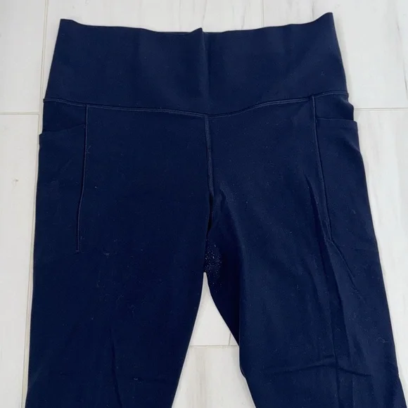 Athleta Salutation Stash Leggings, Navy - Women’s Size L - Picture 10 of 15